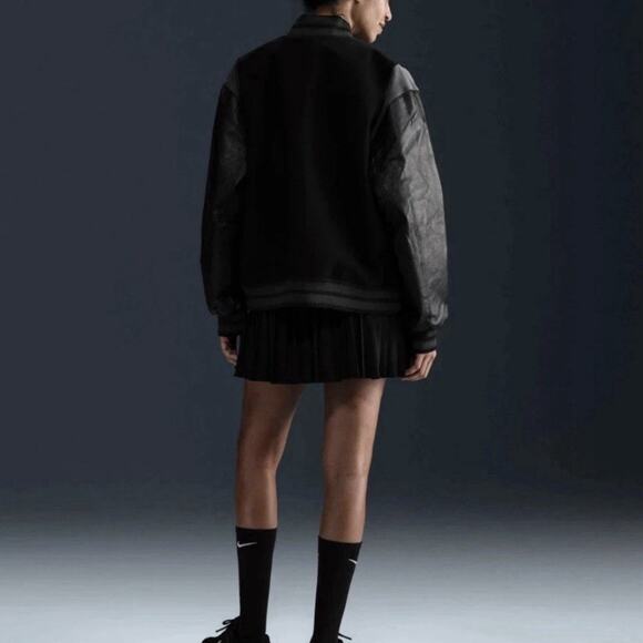 Nike Destroyer Jacket Size Small Womens Black Anthracite Sportswear Classic $500 - Picture 11 of 16